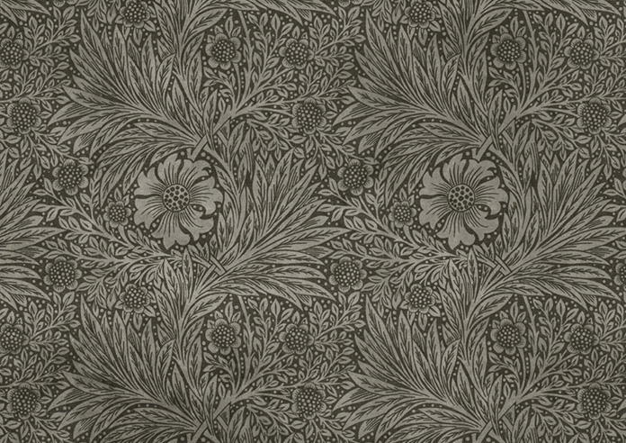 William Morris At Home Marigold Velvet, Iron - Twist&Fit Roman Blind - Image 8